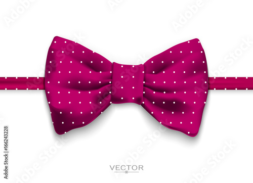 Realistic bow tie illustration
