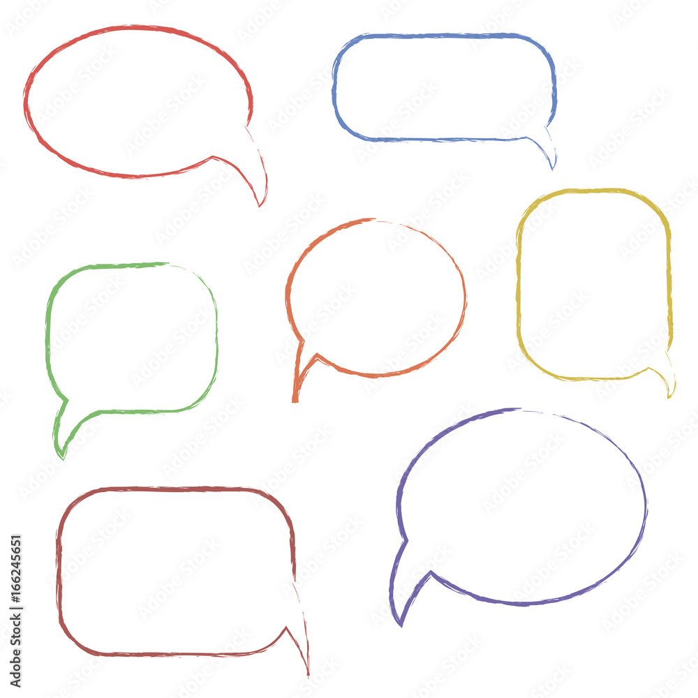 Speech bubbles Speech bubbles