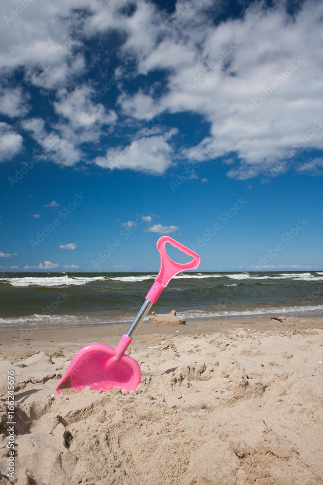 Na bałtyckiej plaży