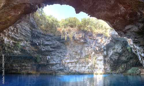 Melissani Cave, Kefalonia, Greece