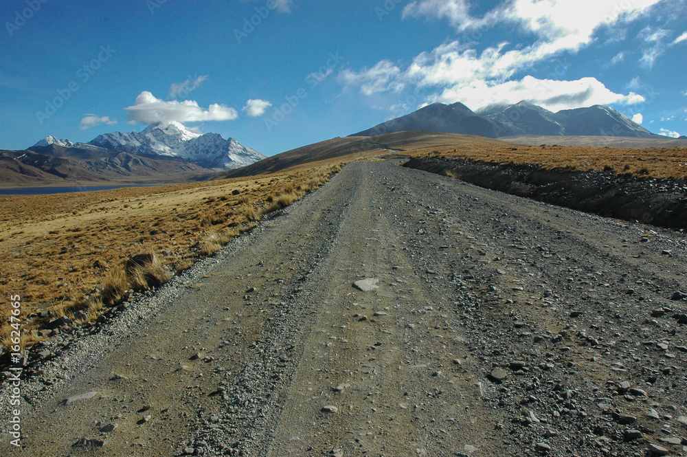 Road in the Andes
