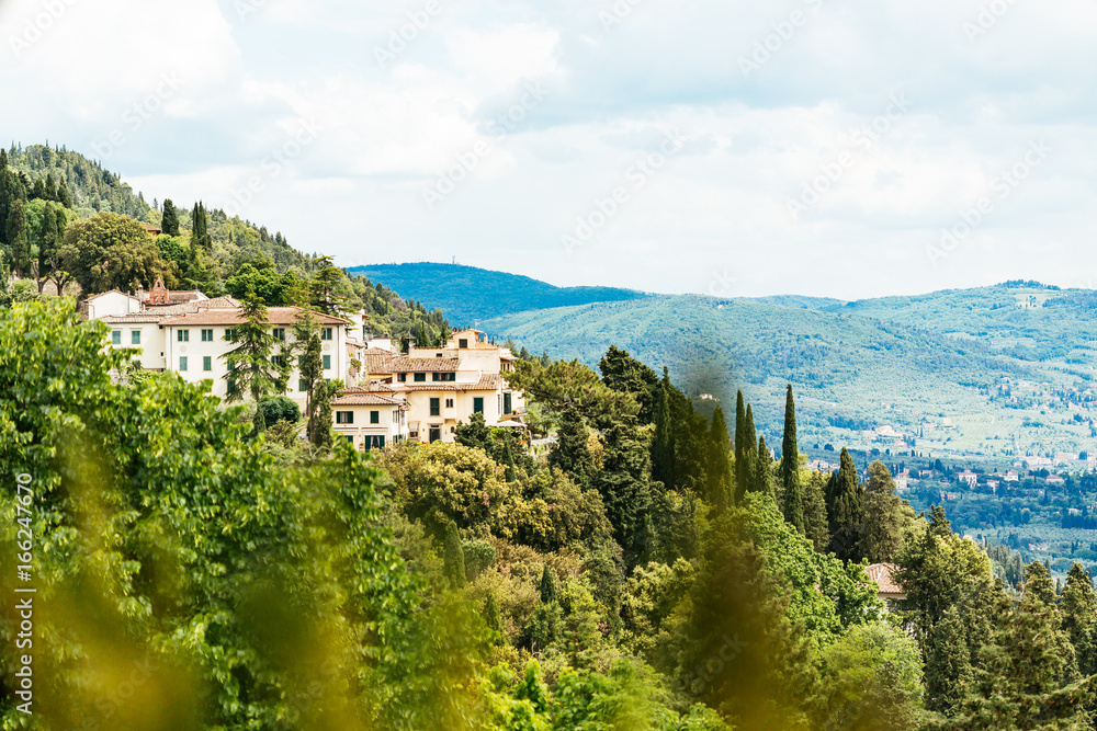 Tuscan hillside
