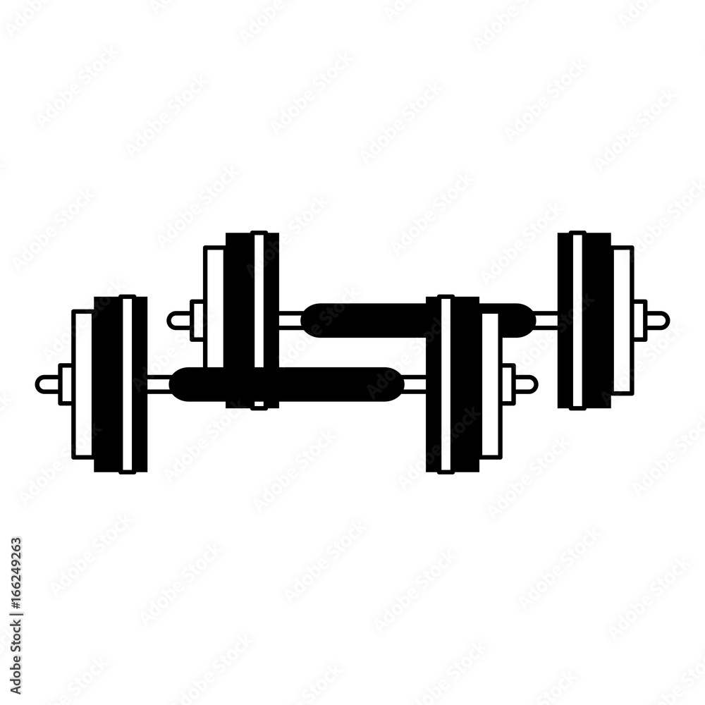 barbell sport or fitness related icon image barbell sport or fitness related icon image