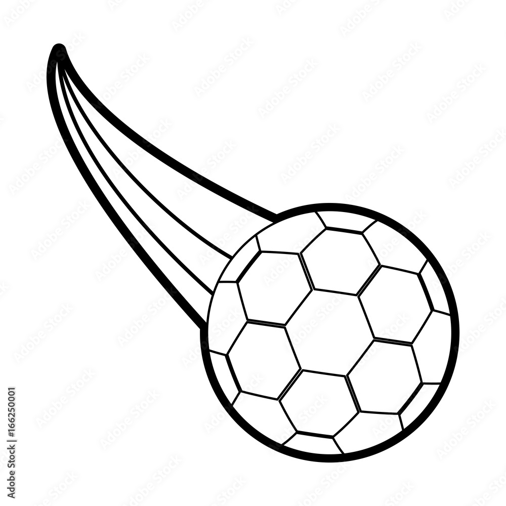 Obraz premium soccer vector illustration