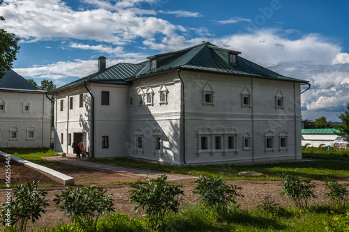 hot day in women s Feodorovsky Monastery in Pereslavl-Zalessky