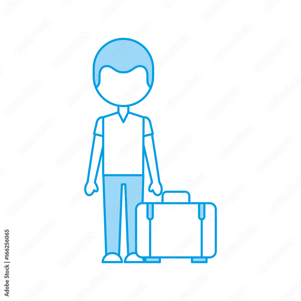 traveler with suitcase avatar traveler with suitcase avatar