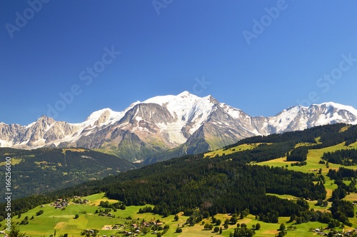 Mont Blanc Vue de Combloux photo