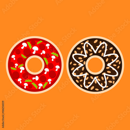 picy and sweet donuts