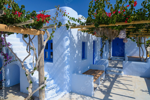 Traditional greek house in Cyclades, Greece