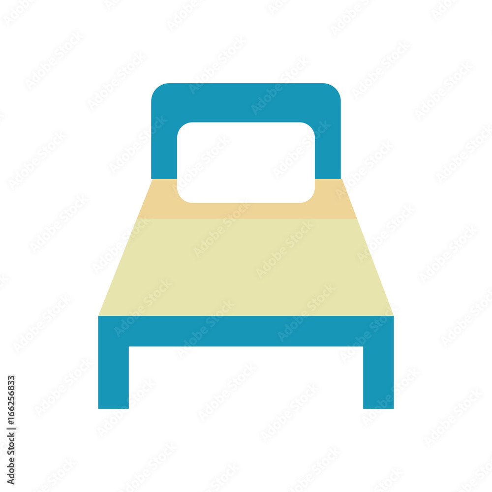 bed hotel isolated icon bed hotel isolated icon