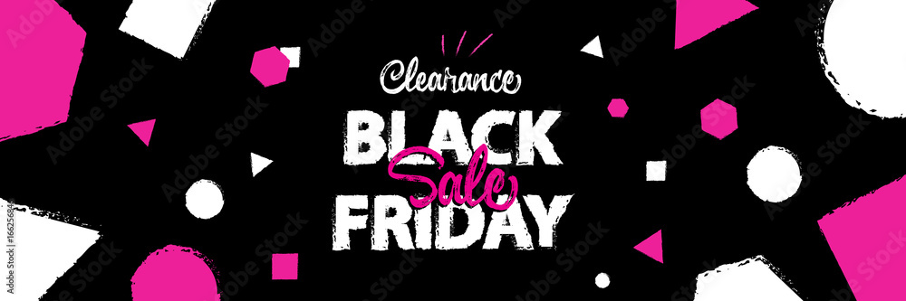 Black Friday sale enjoy style heading design for banner or poster. Sale and Discounts Concept. Vector illustration. Black Friday sale enjoy style heading design for banner or poster. Sale and Discounts Concept. Vector illustration.