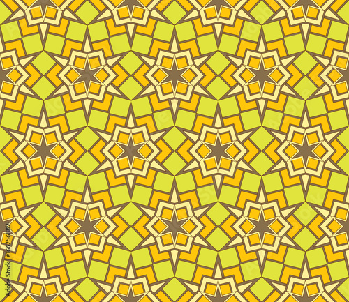 Seamless geometric pattern tile. Vintage decorative elements. Hand drawn background. Islam, Arabic, Indian, ottoman motifs. Perfect for printing on fabric or paper.