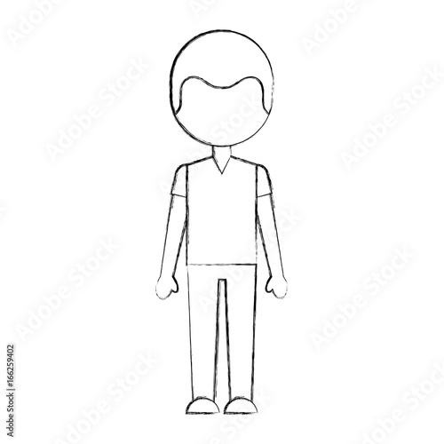 young man avatar character