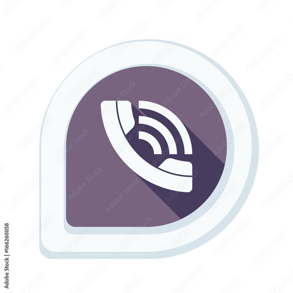 Call Contact button Illustration Call Contact button Illustration