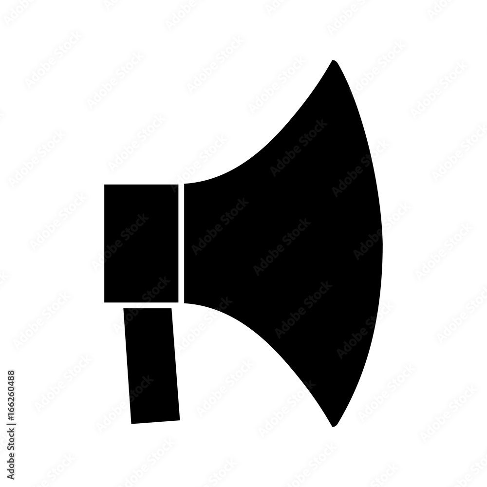 Fototapeta premium megaphone device icon