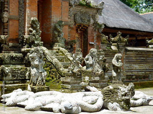 vue de temple de Bali