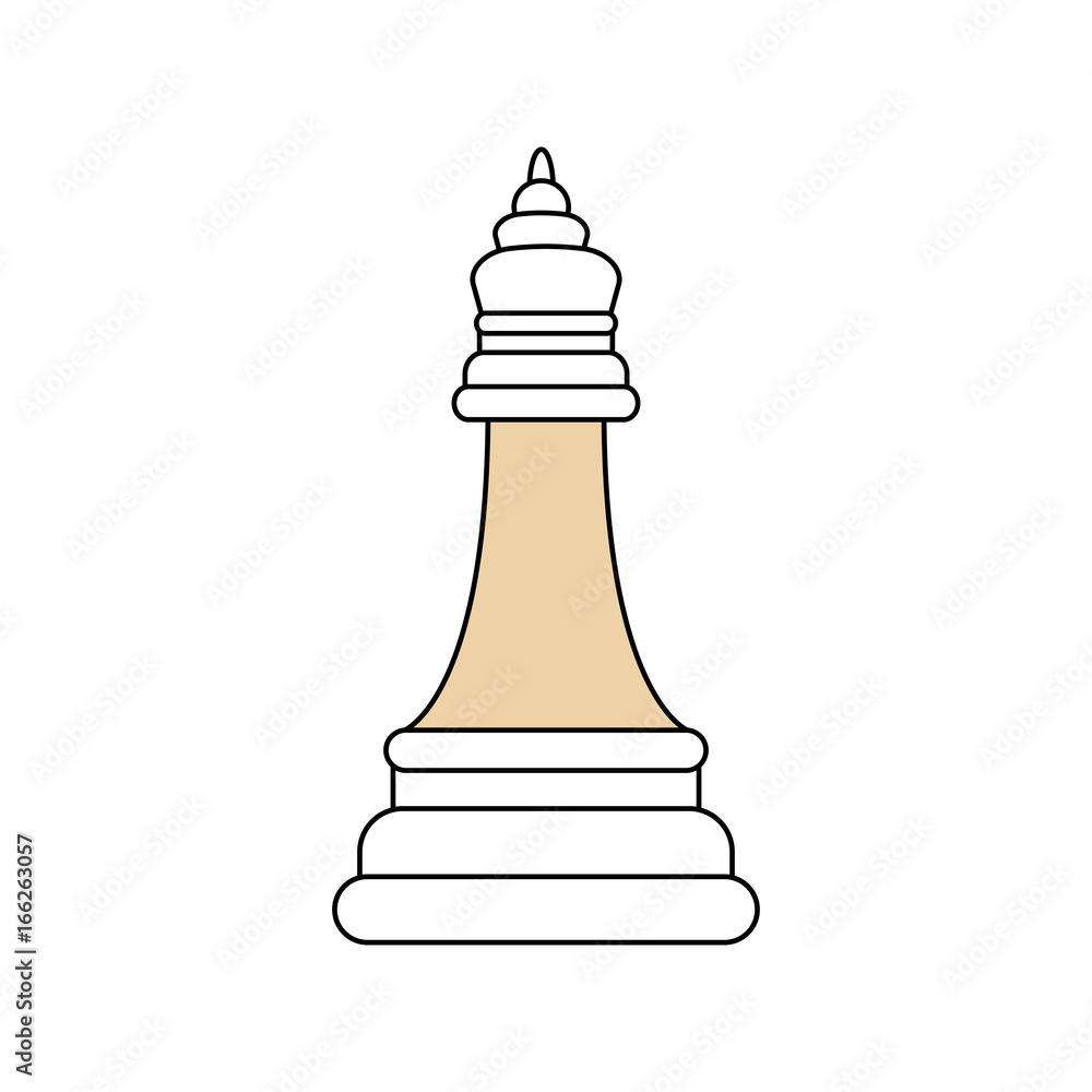 Chess game piece