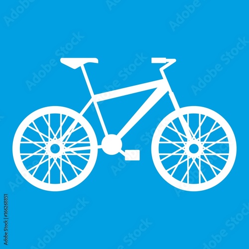 Bike icon white