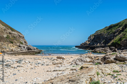 Samarra beach in Magoito, Portugal.