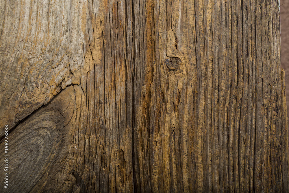 Top view of weathered wooden texture surface Top view of weathered wooden texture surface