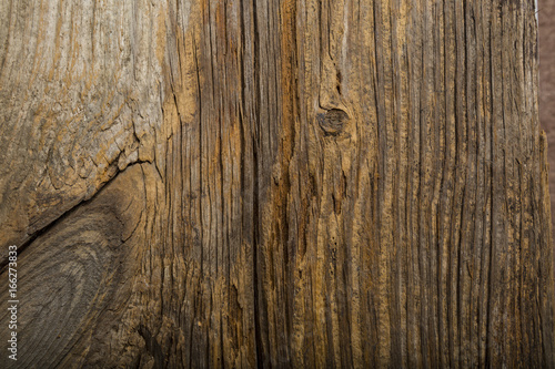 Top view of weathered wooden texture surface