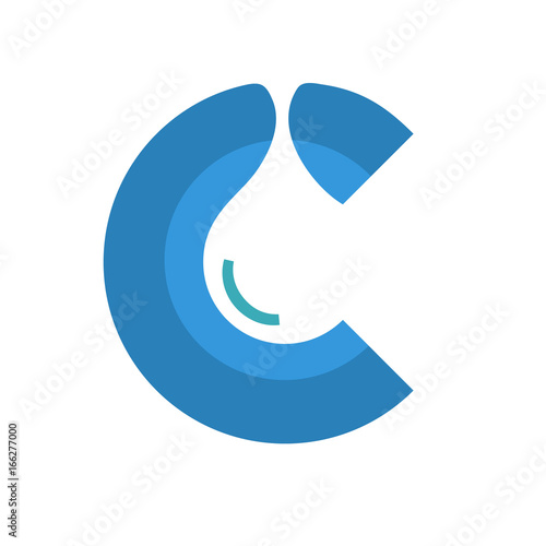 c water letter logo design  (ID: 166277000)