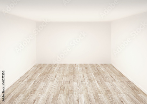 Wallpaper Mural Empty room. white interior. Torontodigital.ca