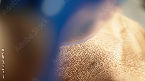 Hair Dryer in operation
