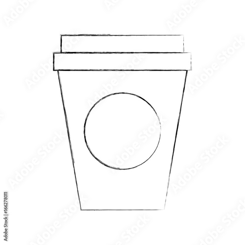 coffee plastic cup icon