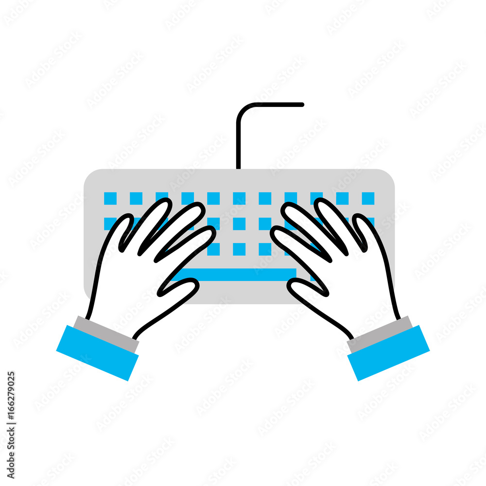 user with computer keyboard isolated icon user with computer keyboard isolated icon