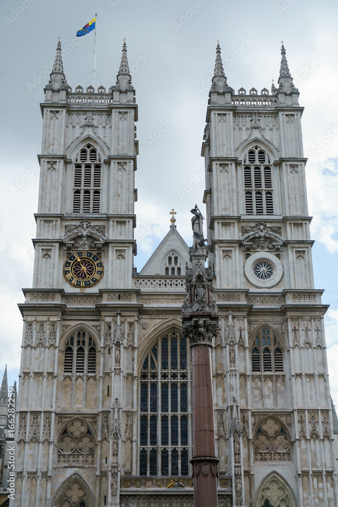 LONDON - JULY 30 : View of Westminster Cathedral in London on July 30, 2017 LONDON - JULY 30 : View of Westminster Cathedral in London on July 30, 2017