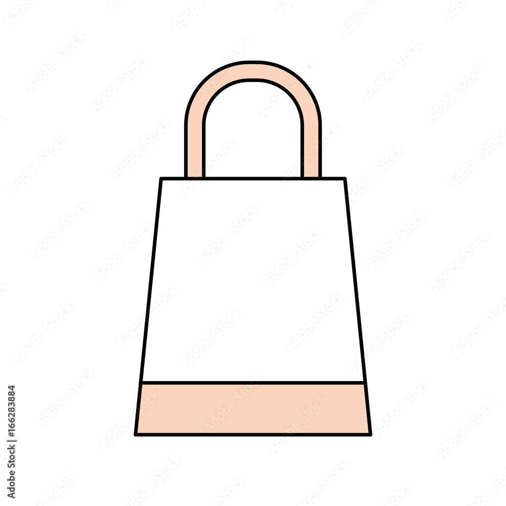 Shopping bag isolated