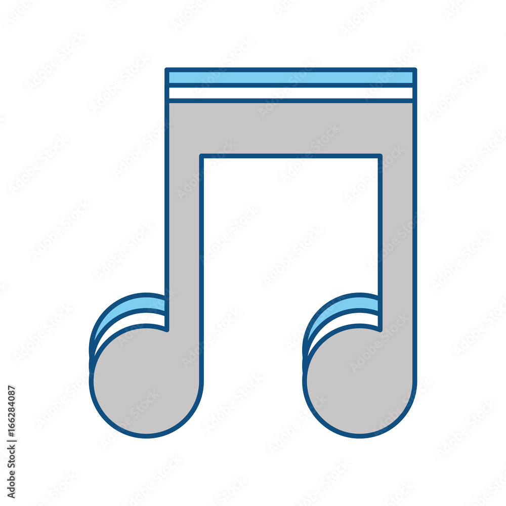 Music note symbol Music note symbol