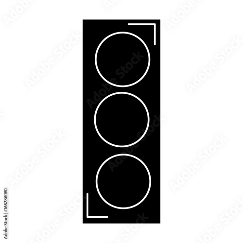 traffic light sign icon