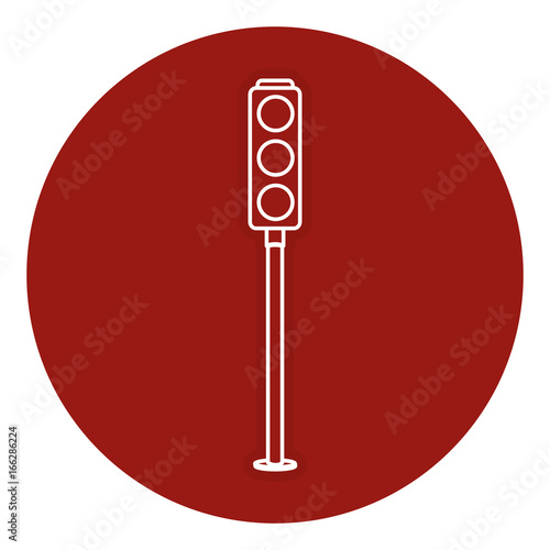 traffic light sign icon
