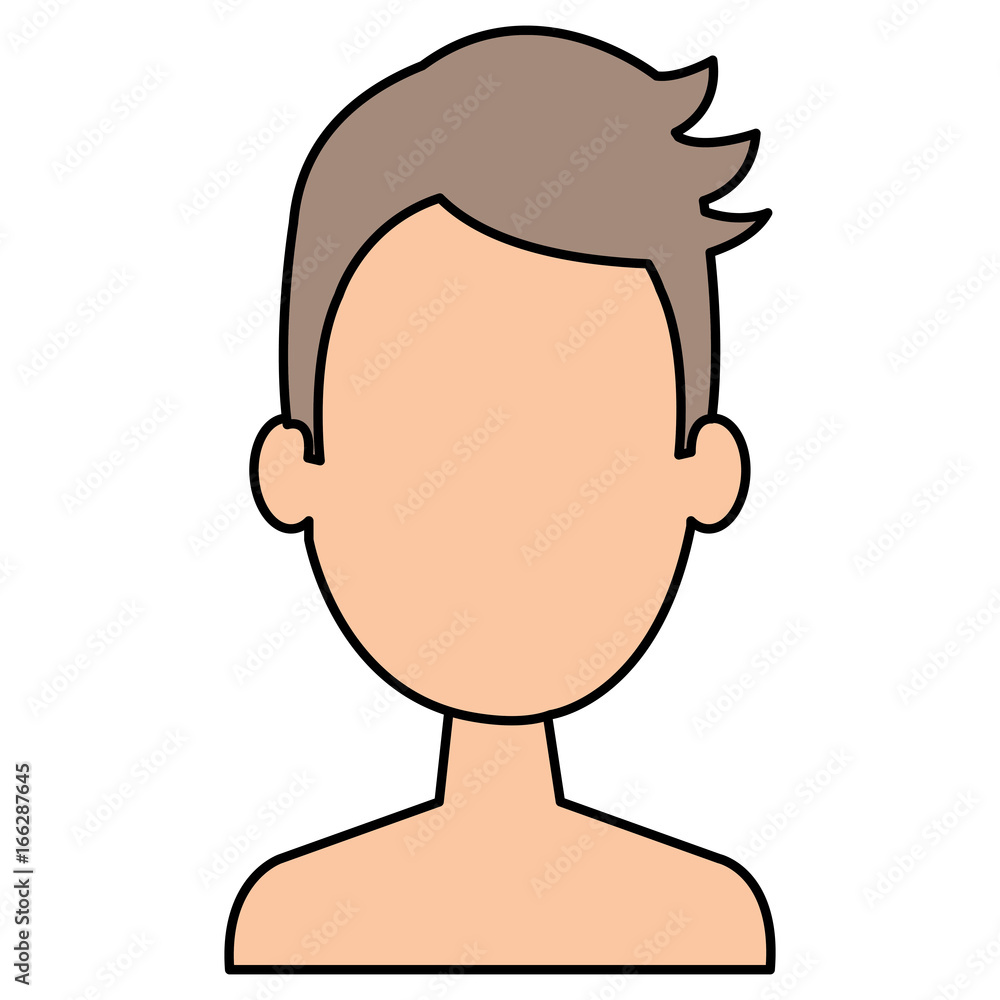 young man shirtless avatar character young man shirtless avatar character