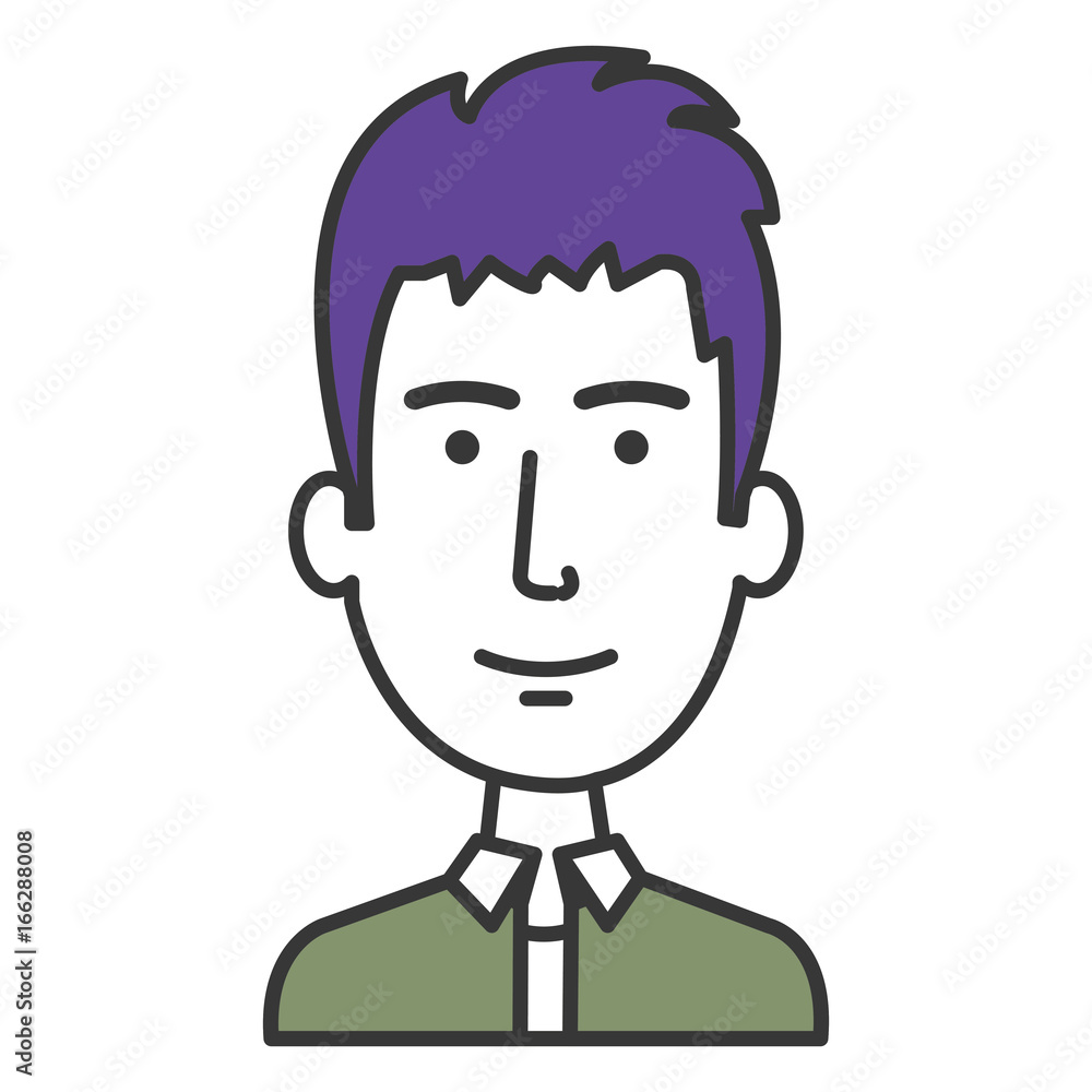 young man avatar character