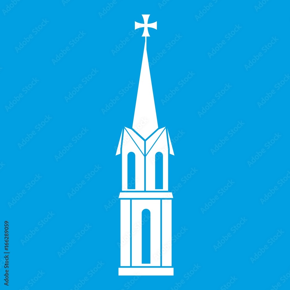 Church icon white