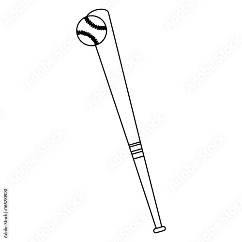 baseball bat and ball game hardball equipment