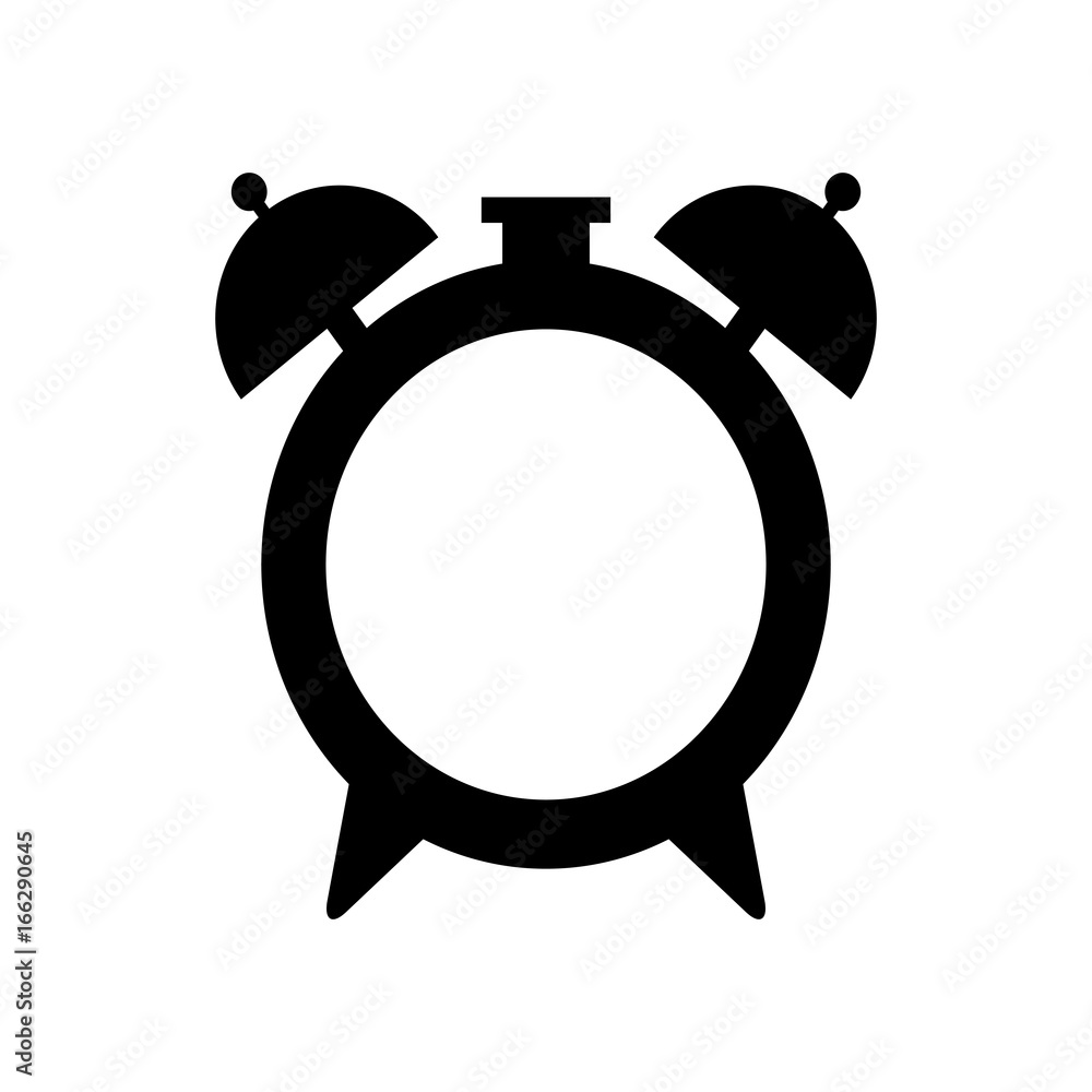 Fototapeta premium alarm clock isolated icon