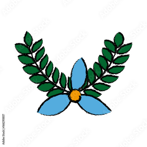 wreath laurel flower sport decoration winner symbol