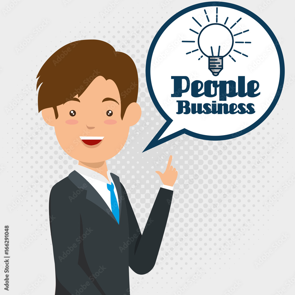 business people with speech bubbles communication business people with speech bubbles communication