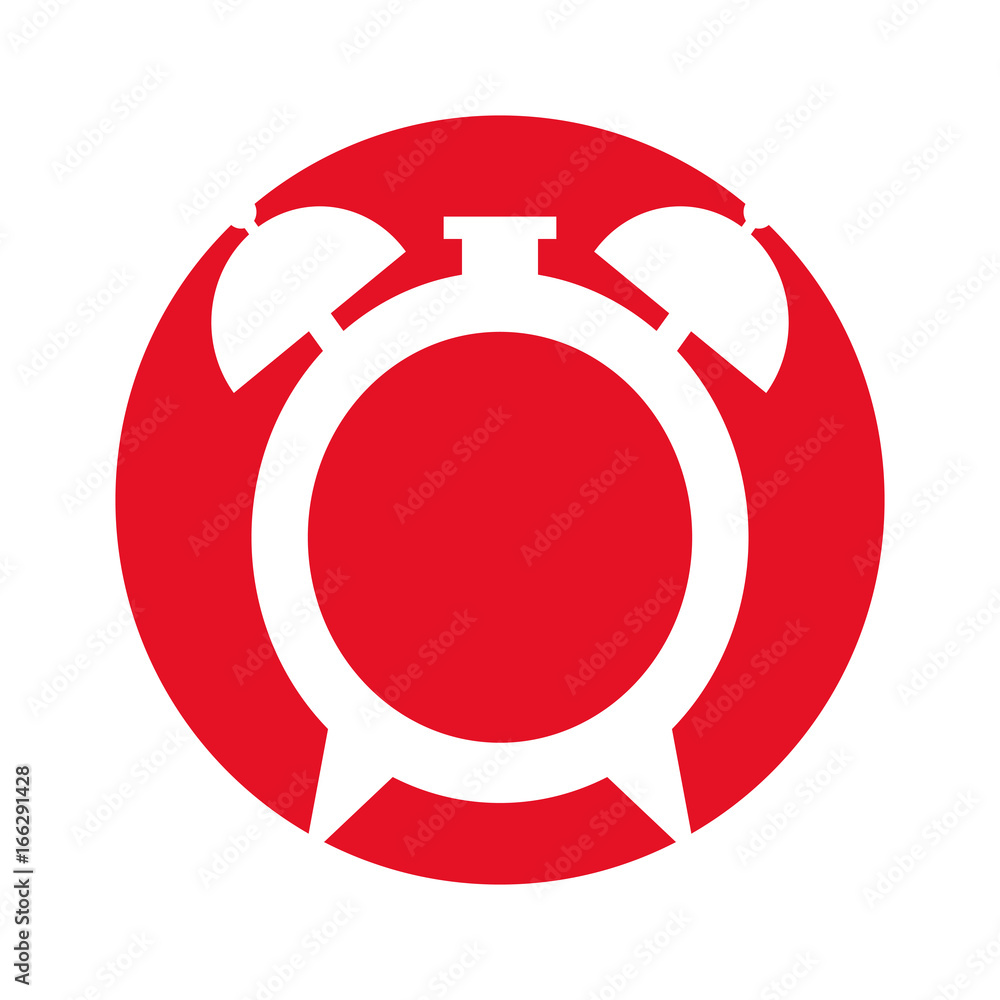alarm clock isolated icon alarm clock isolated icon