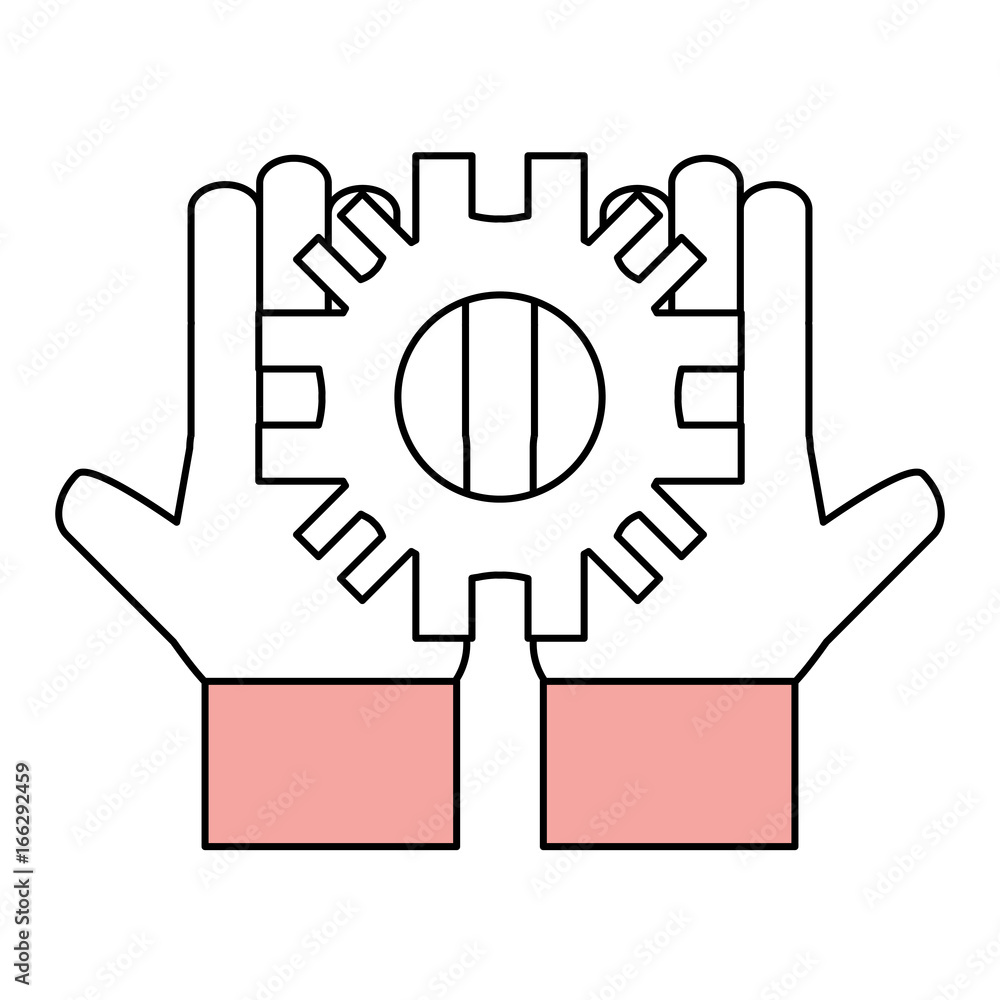 Obraz premium Gear machinery piece