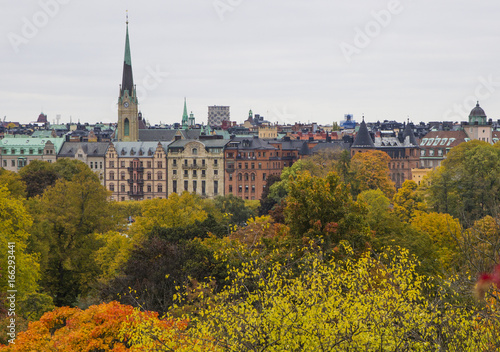 Autumn in Stockholm, Sweden  © vitaprague