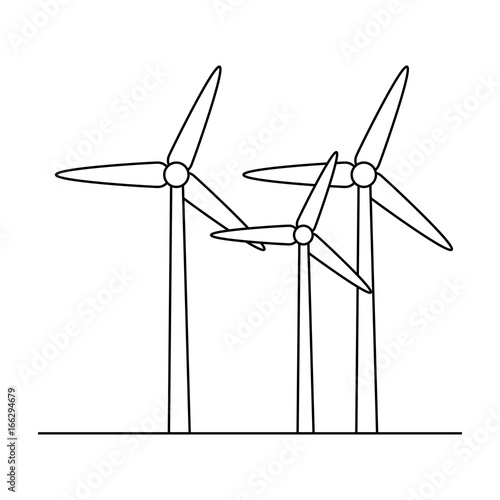 eolic turbines icon