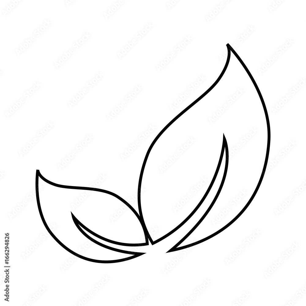 Leaves eco symbol Leaves eco symbol