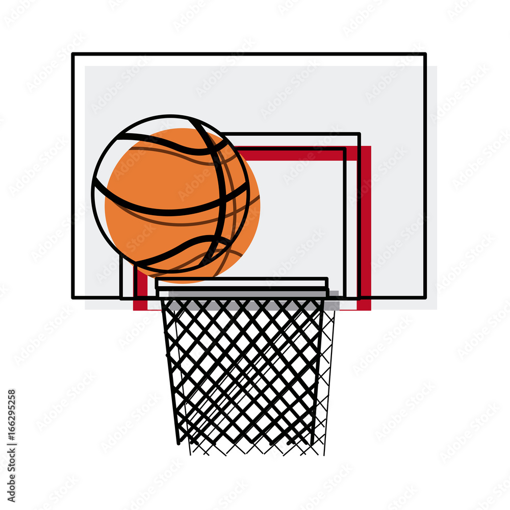 ball basket basketball score shooting game