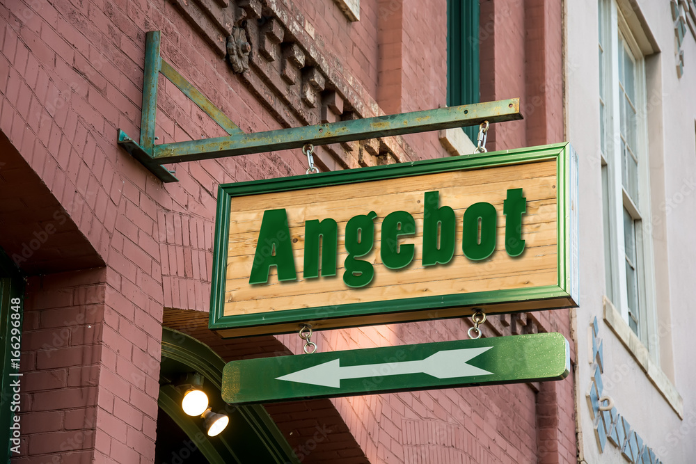 Schild 277 - Angebot Schild 277 - Angebot