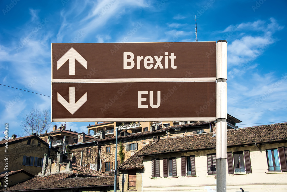 Fototapeta premium Schild 230 - Brexit